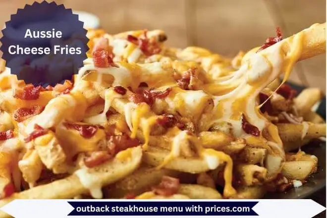 Aussie Cheese Fries Menu With Prices