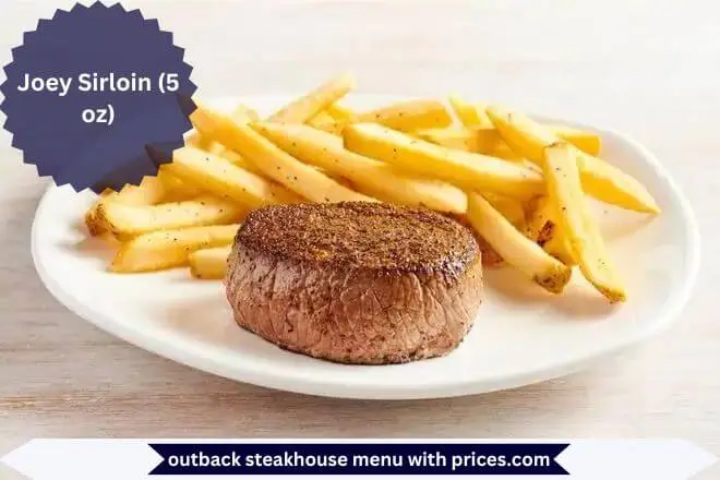 Outback Joey Sirloin Price Calories