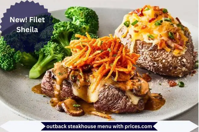 New! Filet Sheila Menu With Prices