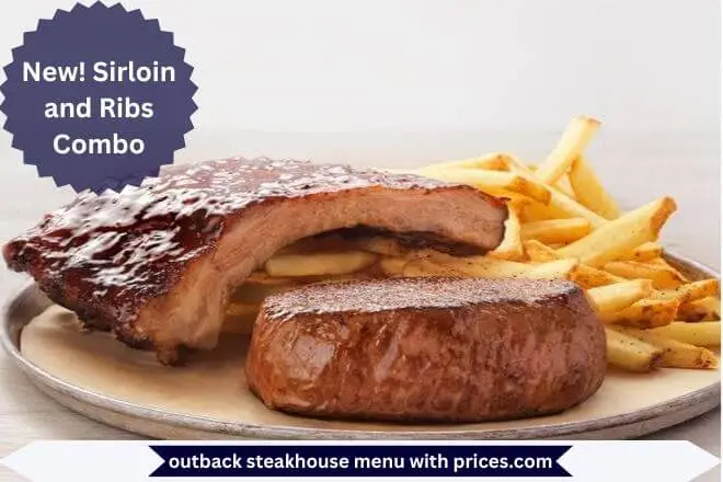 New! Sirloin and Ribs Combo Menu With Prices