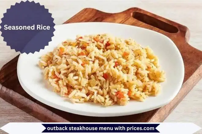 Seasoned Rice Menu with Prices