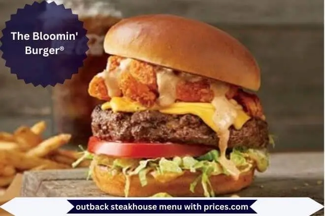 The Bloomin' Burger® Menu with Prices