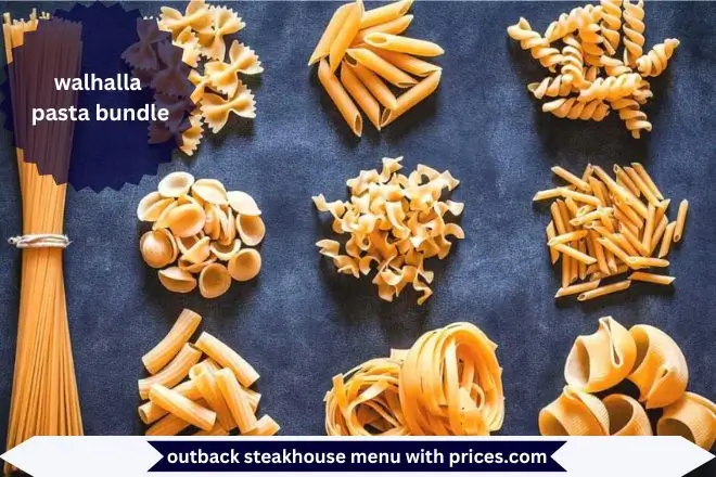 walhalla pasta bundle Menu with Prices