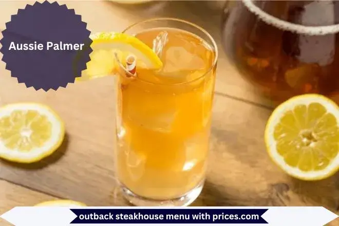 Aussie Palmer Menu with Prices